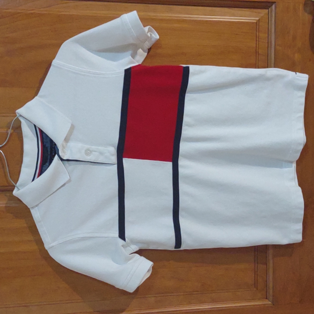Boys Tommy Hilfiger Polo - Size Medium (12-14)